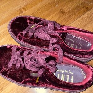 Rihanna Fenty Velvet Sneakers